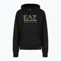 Bluză pentru bărbați EA7 Emporio Armani Train Visibility Hoodie black / gold