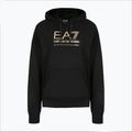 Hanorac pentru bărbați EA7 Emporio Armani Train Visibility Hoodie black/gold
