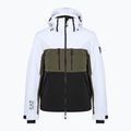 Geacă de schi pentru bărbați EA7 Emporio Armani Ski Kitzbuhel Protectum7 Colorblock white / black / grape leaf