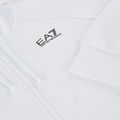 Bluză pentru bărbați Emporio Armani EA7 Train Logo Series Extended Logo Hoodie Fz white / black 5