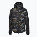 Geacă de schi pentru bărbați EA7 Emporio Armani Ski Kitzbuhel Protectum7 Graphic brown camou