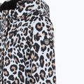 Geacă de schi pentru femei EA7 Emporio Armani Ski Kitzbuhel Softshell fancy white animalier 3