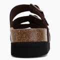 Șlapi de damă Scholl Rio Wedge Ad Med dark brown 6