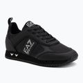 Încălțăminte EA7 Emporio Armani Black & White Carbon triple black / silver logo