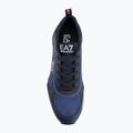 Încălțăminte EA7 Emporio Armani Black & White Suede sky captain / deep cobal / mineral 5