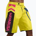 Pantaloni scurți de antrenament Hayabusa Icon Fight yellow/blue 2