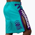 Pantaloni scurți de antrenament Hayabusa Icon Fight teal/white 4