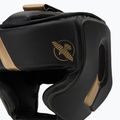 Cască de box Hayabusa T3 Headgear black/gold 4