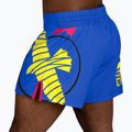 Pantaloni scurți de antrenament pentru bărbați Hayabusa Icon Kickboxing blue/yellow 3