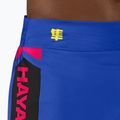 Pantaloni scurți de antrenament pentru bărbați Hayabusa Icon Kickboxing blue/yellow 6