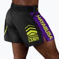 Pantaloni scurți de antrenament pentru bărbați Hayabusa Icon Kickboxing black/yellow 2