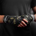 Bandaje de box Hayabusa Premium Jacquard Handwraps 450 cm black/gold 4