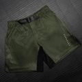 Pantaloni scurți de antrenament pentru bărbați Hayabusa Apex Fight 3/4 green 7