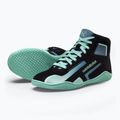 Încălțăminte de box Hayabusa Surge black/cyan