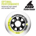 Roți pentru role Rollerblade Hydrogen 84MM/85A 8 pcs. white 2