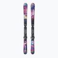Schiuri de coborâre pentru copii + legături Nordica Unleashed JR + J7.0 FDT rainbow