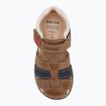 Sandale pentru copii Geox Macchia caramel 5