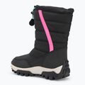 Ghete de zăpadă pentru copii Geox Himalaya ABX black / fuchsia 3