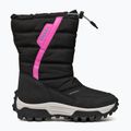 Ghete de zăpadă pentru copii Geox Himalaya ABX black / fuchsia 2