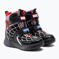 Încălțăminte junior Geox Sveggen Abx black/red 4