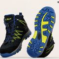 CMP cizme de trekking pentru copii Rigel Mid Wp albastru marin 3Q12944/38NL 12
