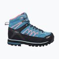 Încălțăminte de trekking pentru femei CMP Moon Mid WP teal/red fluo 2