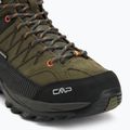 Încălțăminte de trekking pentru bărbați CMP Rigel Mid Wp olive/flame 6