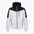 Geacă de schi pentru bărbați CMP 35W0077 Zip Hood bianco