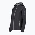 Bluză de trekking pentru femei CMP 34H6376 Fix Hood black/cement 3
