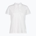 Tricou polo pentru femei CMP 3T59676 White/Ice polo