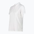 Tricou polo pentru femei CMP 3T59676 White/Ice polo 3