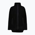 Palton damă CMP 35P3846 Long Teddy Highloft nero