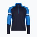 Bluză pentru bărbați CMP 35L0427 Sweat black/blue/winter sun