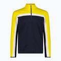 Bluză pentru bărbați CMP 35L0507 Sweat black/blue/winter sun