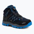 Bocanci trekking junior CMP Rigel Mid Wp baby blue/bluestone/royal blue