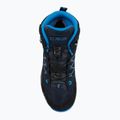 Bocanci trekking junior CMP Rigel Mid Wp baby blue/bluestone/royal blue 5