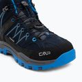 Bocanci trekking junior CMP Rigel Mid Wp baby blue/bluestone/royal blue 7