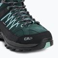 Încălțăminte de trekking pentru femei CMP Rigel Mid Wp trek green/jade 7