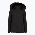 Geacă cu izolare pentru femei CMP 35K3626F Zip Hood Synthetic Fur nero