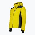 Geacă de schi pentru bărbați CMP 35W0127 Zip Hood gold green 3