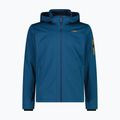 Geacă softshell pentru bărbați CMP 39A5027 Zip Hood petroleum