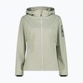 Geacă softshell pentru femei CMP 39A5016 Zip Hoodie pistachio