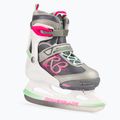 Patine de gheață pentru copii Rollerblade Comet G, alb, 0P5026008G9