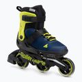 Role pentru copii Rollerblade Microblade 3WD Jr blue royal/lime