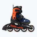 Patine pentru copii Rollerblade Microblade albastru marin și portocaliu 07221900 174 2