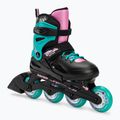 Role pentru copii Rollerblade Fury black sea/green