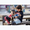 Role pentru copii cu protecții Rollerblade Fury Combo Jr black/red 6