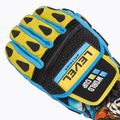 Mănuși de schi Level Worldcup CF yellow/blue 5