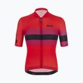 Tricou de ciclism pentru bărbați Santini Ecosleek Bengal roșu 2S94475CESLKBENGRSS