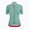 Santini Delta Kinetic tricou de ciclism pentru femei albastru 2S940L75DELTAKINEACS